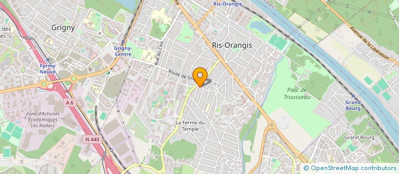 localisation de l'entreprise MUMTAJ FOOD à RIS-ORANGIS