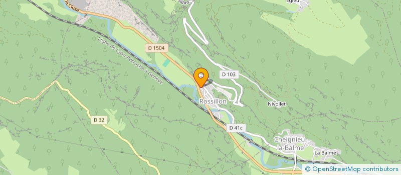 localisation de l'entreprise MUMU ET MANU  ROSSILLON