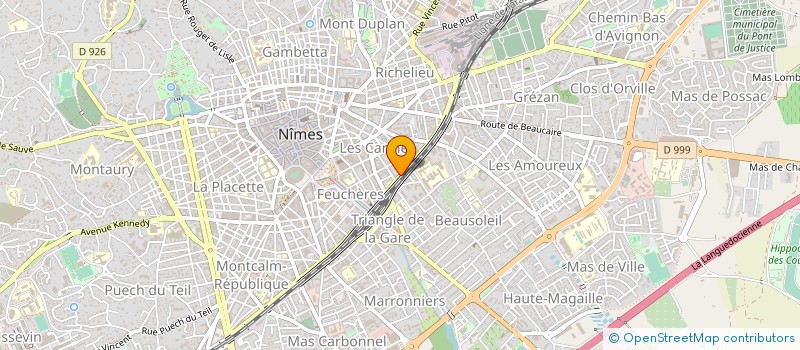 localisation de l'entreprise MUN à NIMES