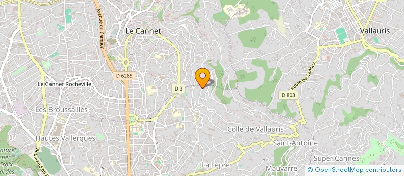 localisation de l'entreprise MUN à CANNES
