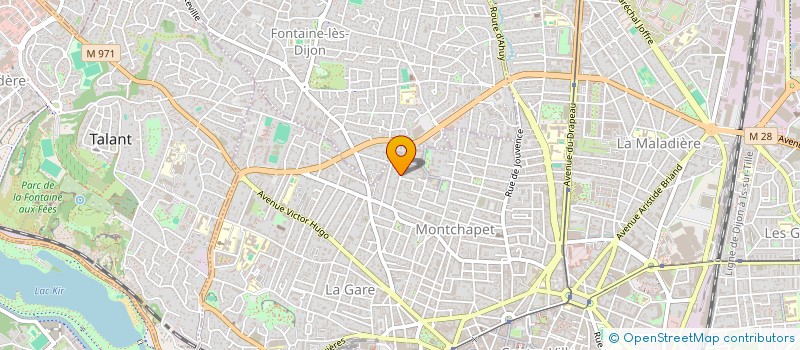 localisation de l'entreprise MUNCH à DIJON