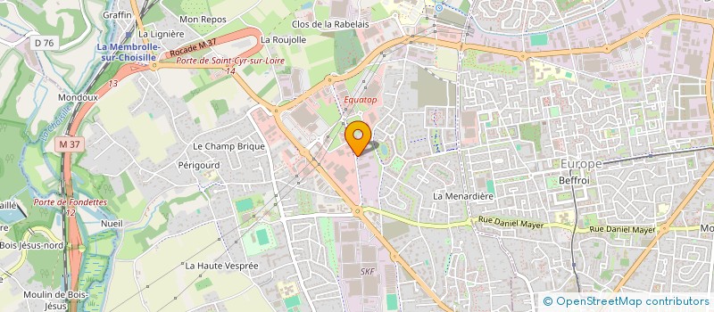 localisation de l'entreprise MUNCH & FOUCHER  SAINT-CYR-SUR-LOIRE