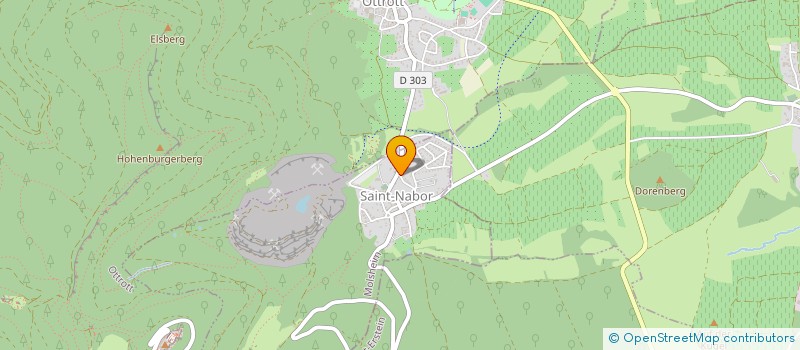 localisation de l'entreprise MUNCH S.A.S  SAINT-NABOR