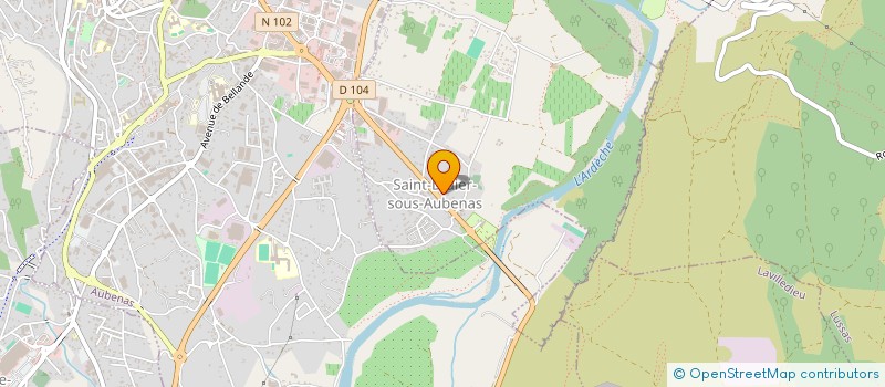 localisation de l'entreprise MUNCHIES  SAINT-DIDIER-SOUS-AUBENAS