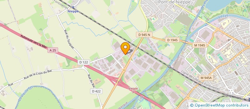 localisation de l'entreprise MUNCHKIN 2  NIEPPE