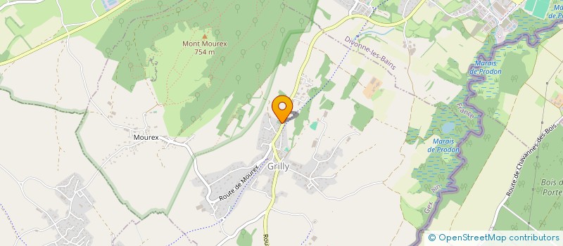 localisation de l'entreprise MUNDA  GRILLY