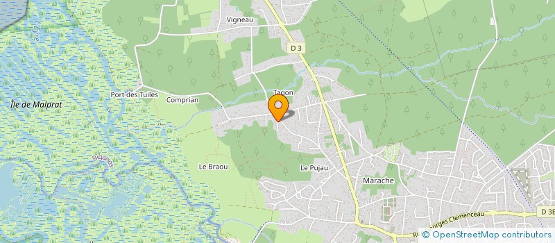 localisation de l'entreprise MUNDAKA  MARCHEPRIME