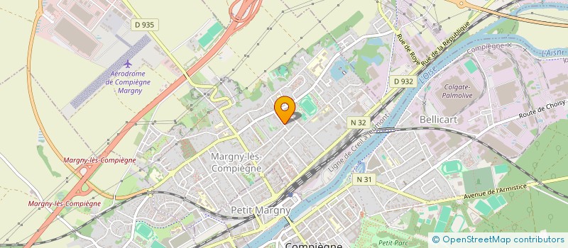 localisation de l'entreprise MUNDANE  MARGNY-LES-COMPIEGNE