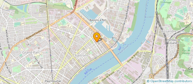 localisation de l'entreprise MUNDART à BORDEAUX