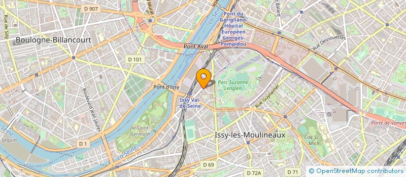 localisation de l'entreprise MUNDIPHARMA à ISSY-LES-MOULINEAUX