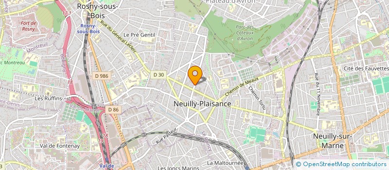 localisation de l'entreprise MUNDO BTP à NEUILLY-PLAISANCE
