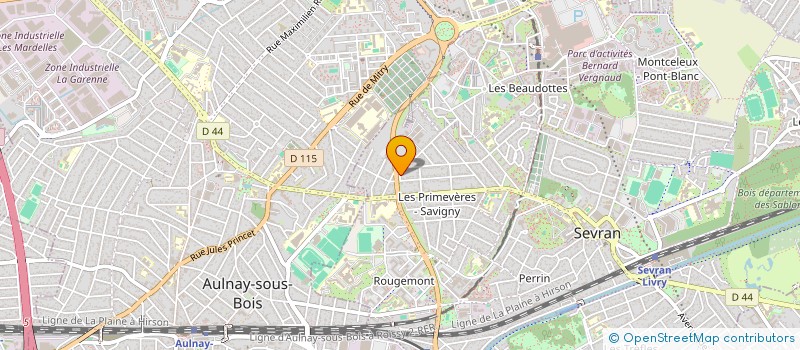 localisation de l'entreprise MUNDO PADEL CLUB à SEVRAN