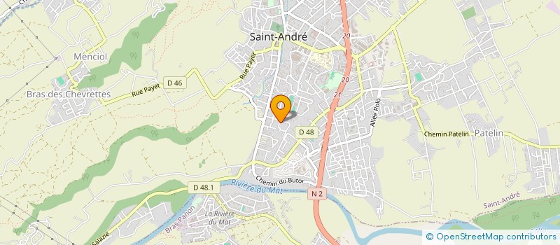 localisation de l'entreprise MUNDO VIBES à SAINT-ANDRE