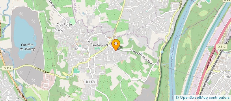 localisation de l'entreprise MUNEANCE  MILLERY