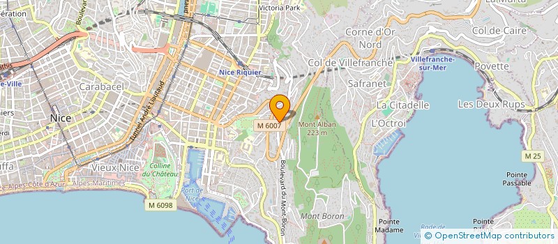localisation de l'entreprise MUNEGO à NICE