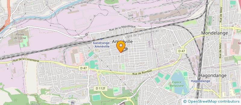 localisation de l'entreprise MUNG  AMNEVILLE