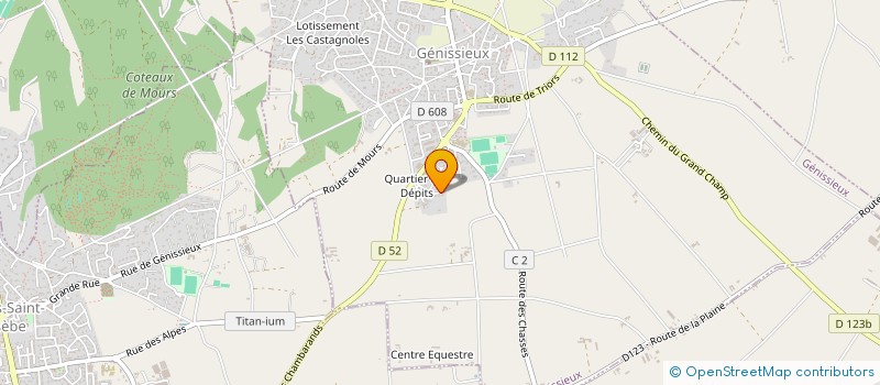 localisation de l'entreprise MUNIA IMMOBILIER  GENISSIEUX