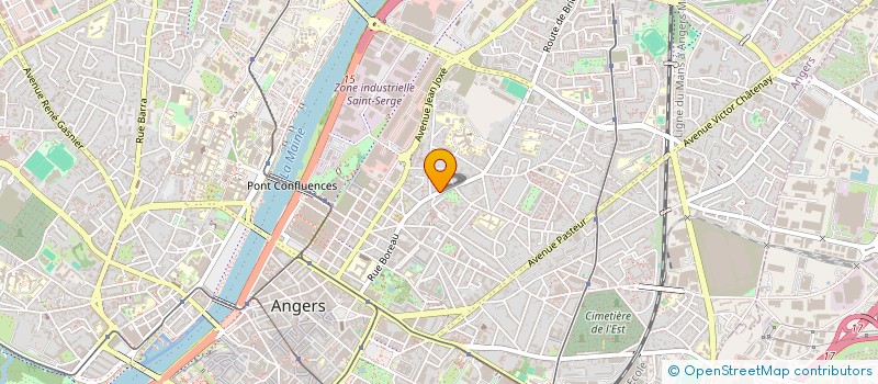 localisation de l'entreprise MUNICH à ANGERS
