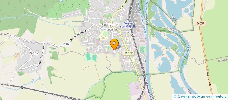 localisation de l'entreprise MUNIER GERARDY  PAGNY-SUR-MOSELLE