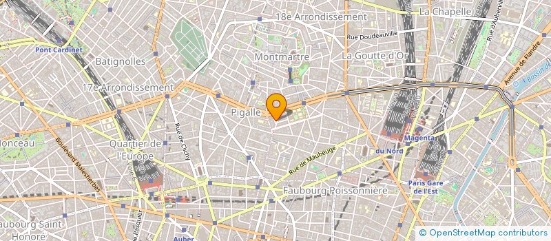 localisation de l'entreprise MUNIGLIA à PARIS