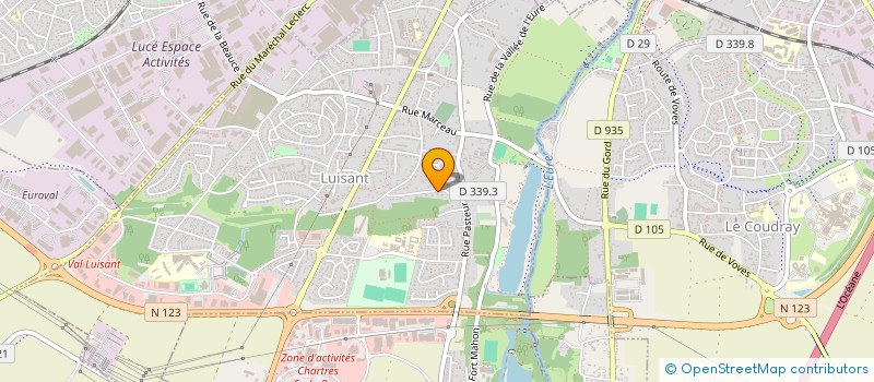localisation de l'entreprise MUNIMAX à LUISANT