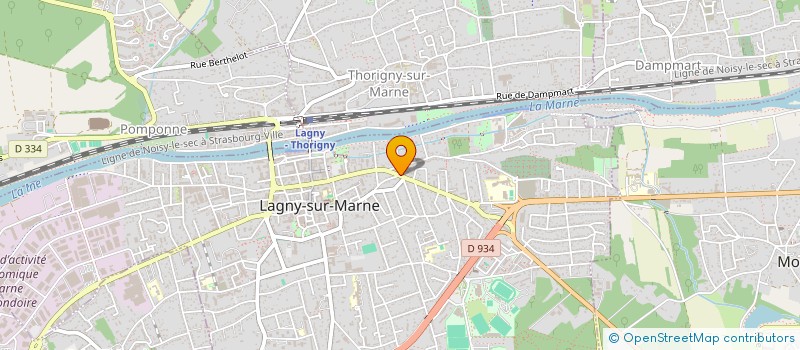 localisation de l'entreprise MUNIR  LAGNY-SUR-MARNE