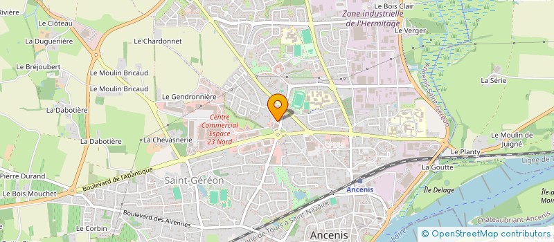 localisation de l'entreprise MUNNAR CHAI  ANCENIS-SAINT-GEREON