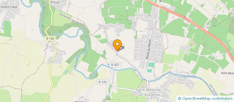 localisation de l'entreprise MUNOZ ET ASSOCIES à SAINT-MELAINE-SUR-AUBANCE