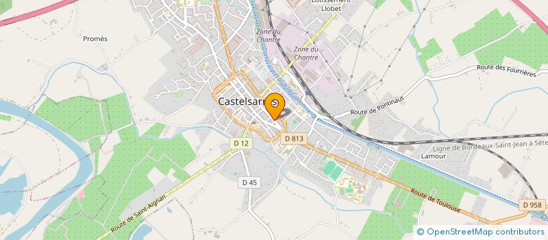 localisation de l'entreprise MUNOZ ET FILS  CASTELSARRASIN