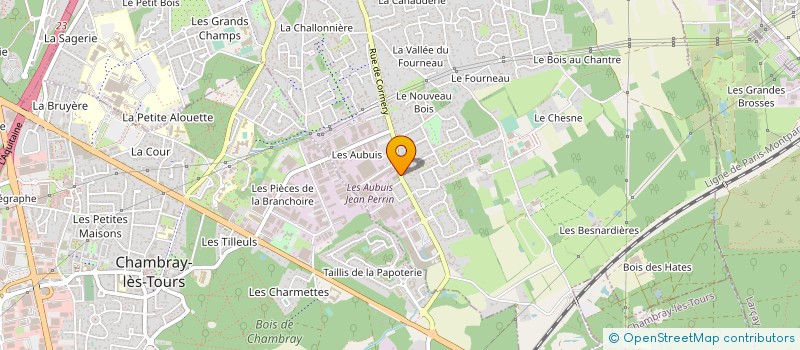 localisation de l'entreprise MUNTERS FRANCE SA à SAINT-AVERTIN