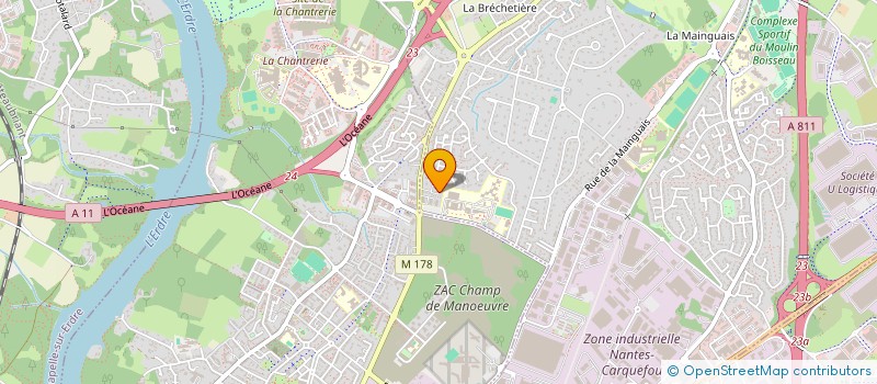 localisation de l'entreprise MUNTU CYBERSECURE  CARQUEFOU