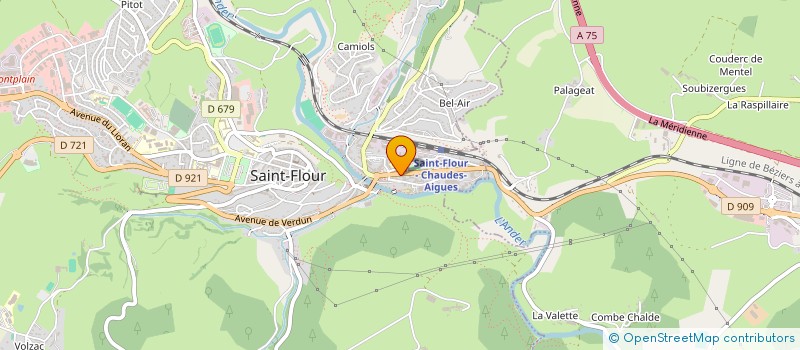 localisation de l'entreprise MUNTZ à SAINT-FLOUR