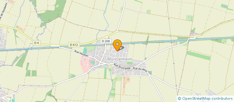 localisation de l'entreprise MUNTZ68  MUNTZENHEIM