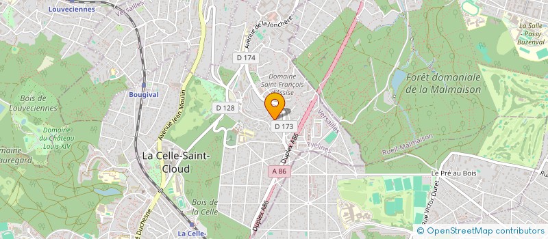 localisation de l'entreprise MUNZ 21  LA CELLE-SAINT-CLOUD