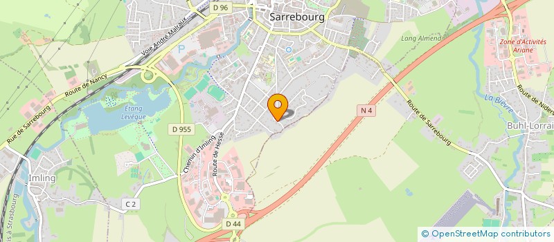localisation de l'entreprise MUNZAVBAR à SARREBOURG