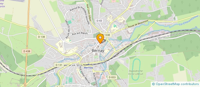 localisation de l'entreprise MUNZUR à BERNAY