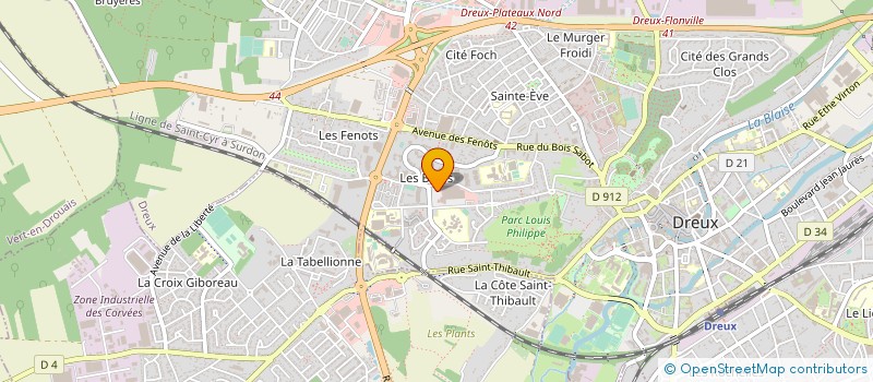 localisation de l'entreprise MUNZUR à DREUX