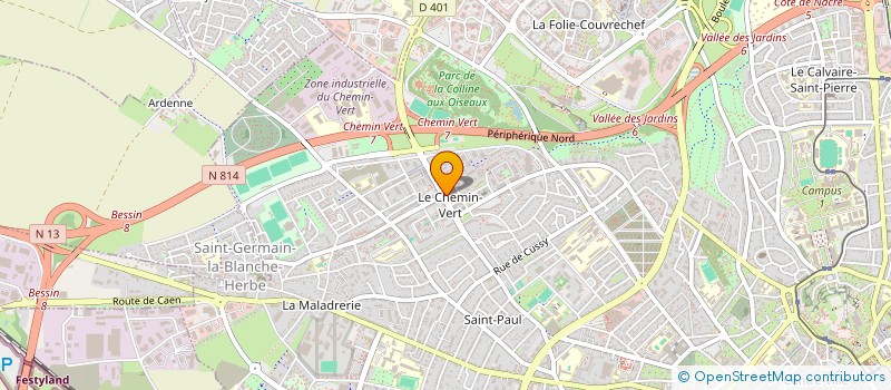 localisation de l'entreprise MUNZUR à CAEN