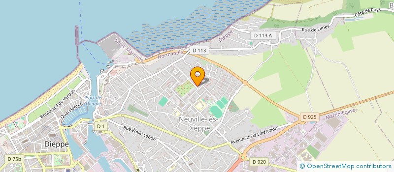 localisation de l'entreprise MUNZUR à DIEPPE