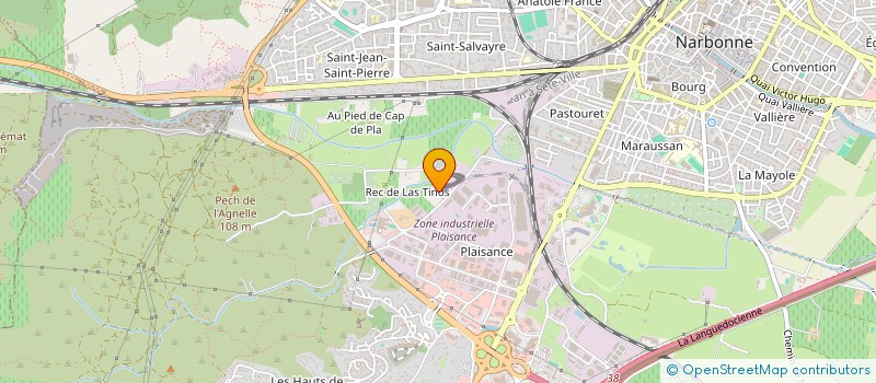 localisation de l'entreprise MUPI à NARBONNE
