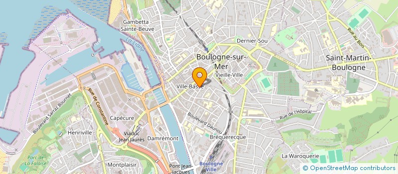 localisation de l'entreprise MUQADAS  BOULOGNE-SUR-MER