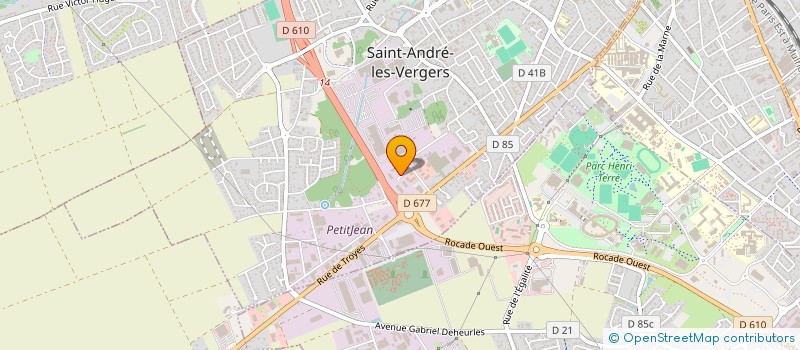 localisation de l'entreprise MUR AU'BOIS  SAINT-ANDRE-LES-VERGERS