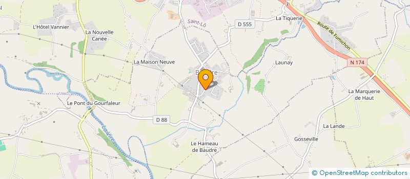 localisation de l'entreprise MUR&COM  BAUDRE