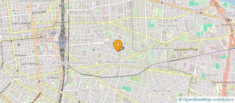 localisation de l'entreprise MUR D'EAU  LYON