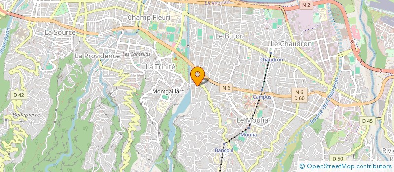 localisation de l'entreprise MUR IMPRESS à SAINT-DENIS