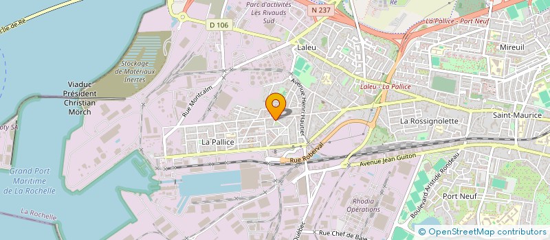 localisation de l'entreprise MUR - MUR  LA ROCHELLE
