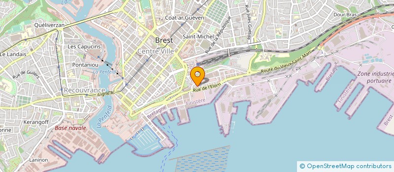 localisation de l'entreprise MUR-MURS à BREST