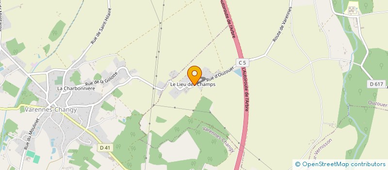 localisation de l'entreprise MUR RIDEAU VERRIERE - M.R.V. EURL à VARENNES-CHANGY