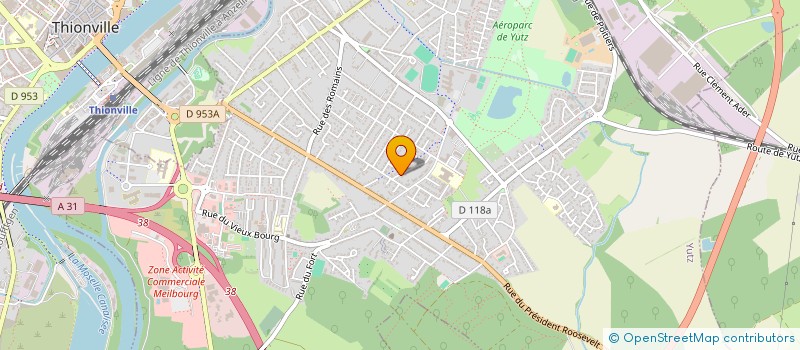 localisation de l'entreprise MURA  YUTZ