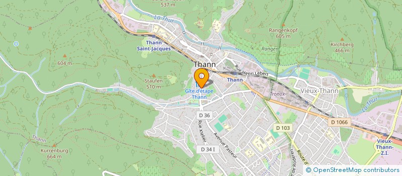 localisation de l'entreprise MURA CONCEPT  THANN